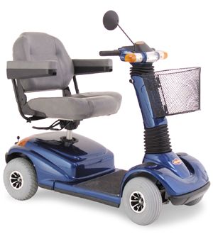 Model Shown - Pride Go Go Scooter - (image hosted by specialmobility.com)